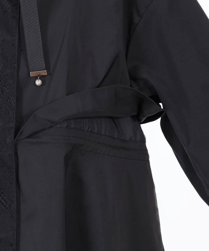 Lace Design Mountain Parka