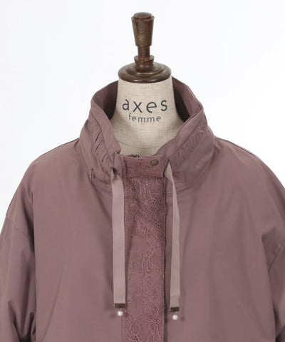 Lace Design Mountain Parka