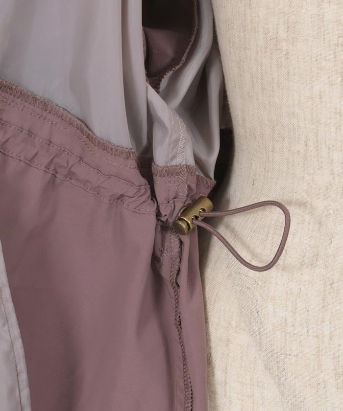 Lace Design Mountain Parka