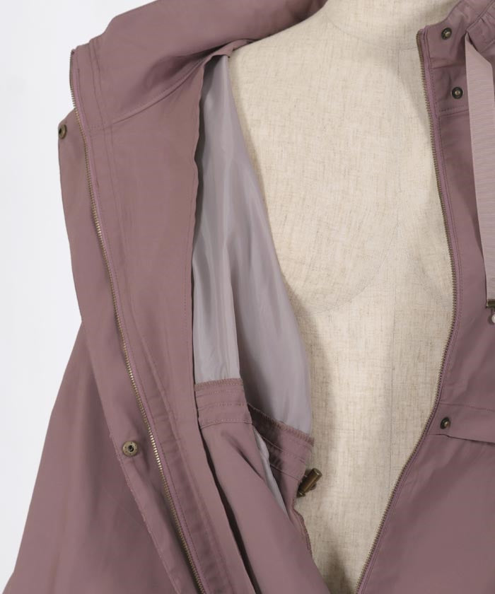 Lace Design Mountain Parka