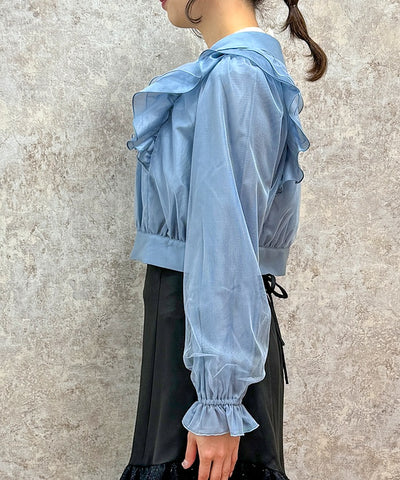 Sheer & Tulle Blouson