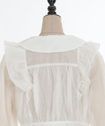 Sheer & Tulle Blouson