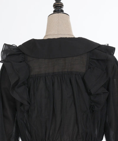 Sheer & Tulle Blouson