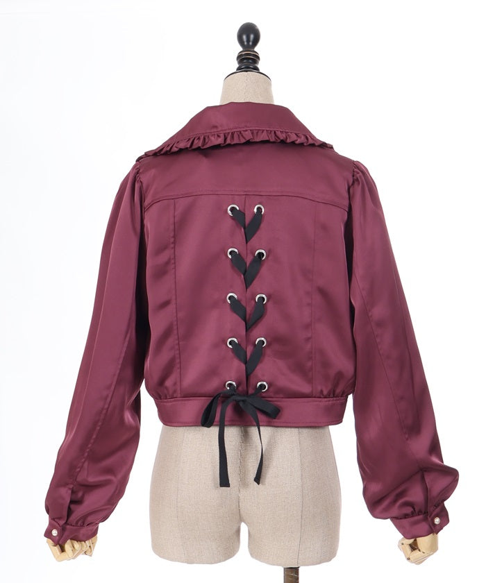 Lace-Up Rider Jacket