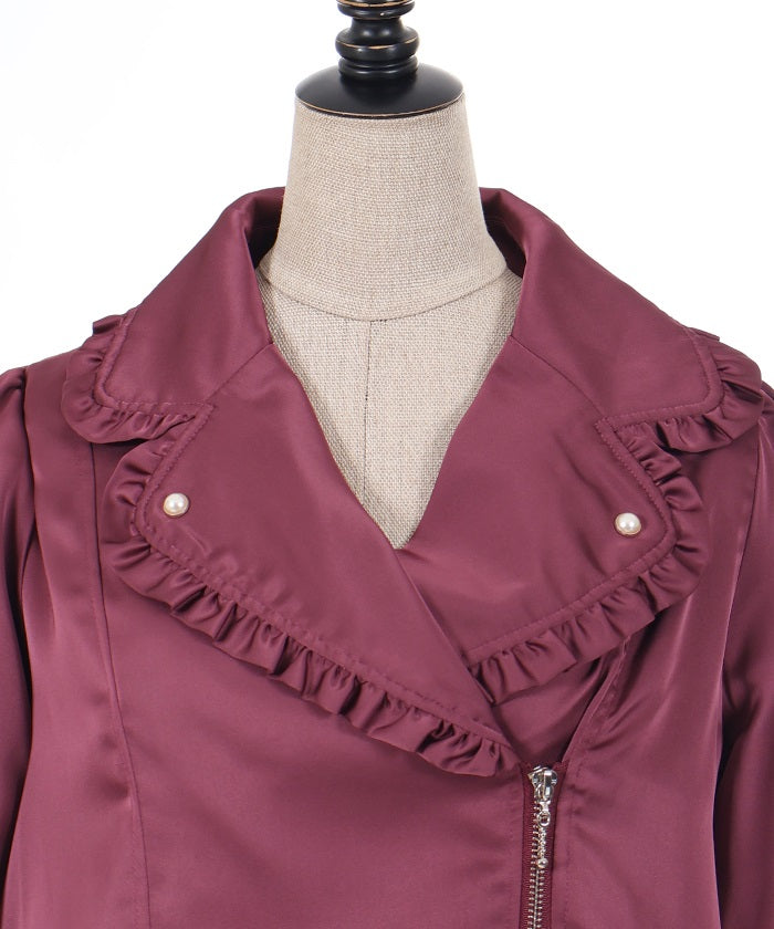 Lace-Up Rider Jacket