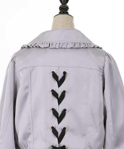 Lace-Up Rider Jacket