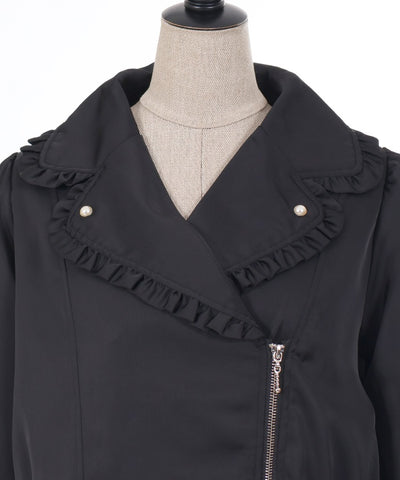 Lace-Up Rider Jacket