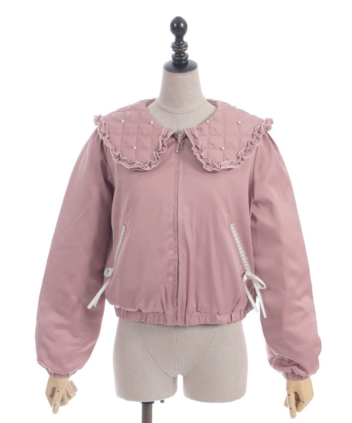 Pearl Quilting Blouson