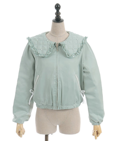 Pearl Quilting Blouson