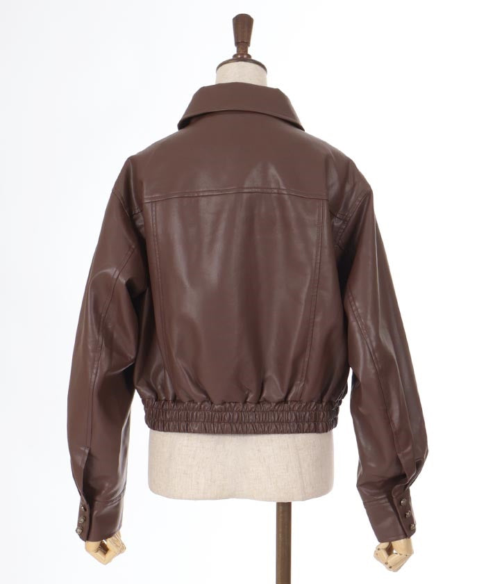 Flight Jacket with Collar