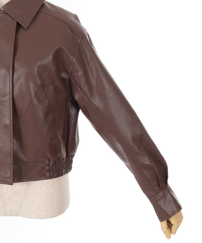 Flight Jacket with Collar