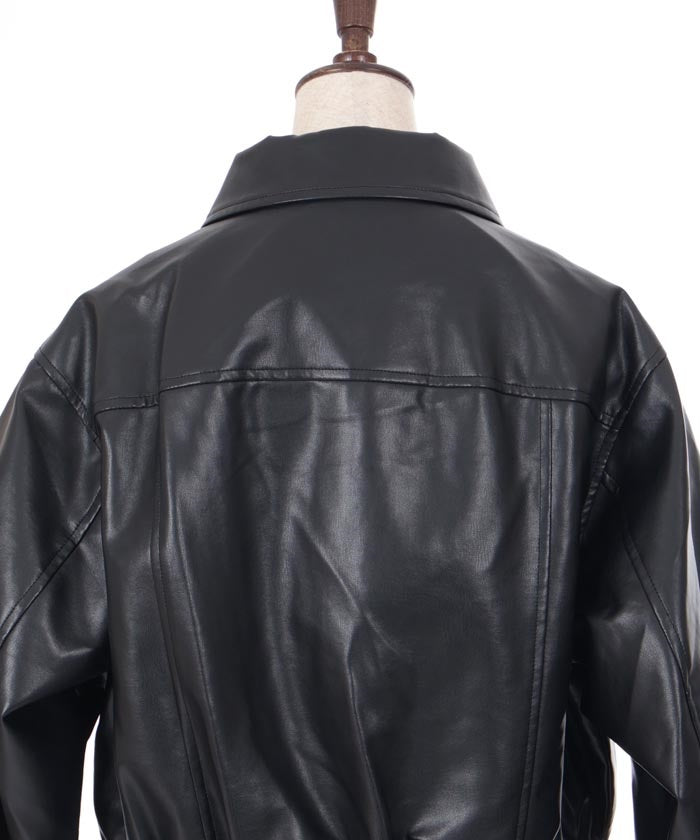 Flight Jacket with Collar