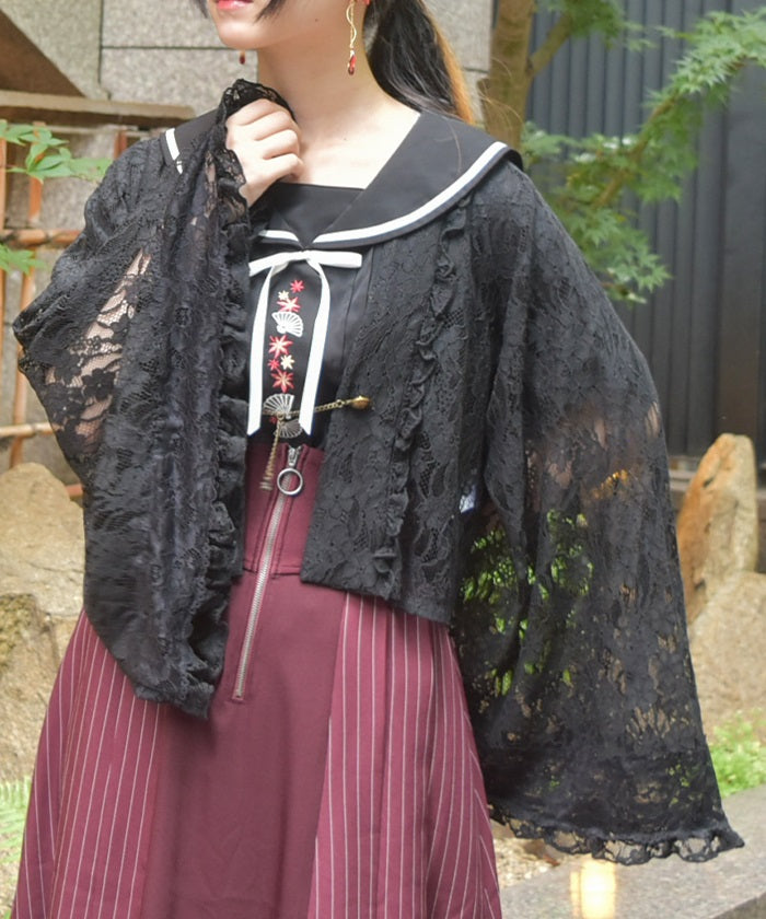 Full Lace Bolero with Chain – axes femme from JAPAN