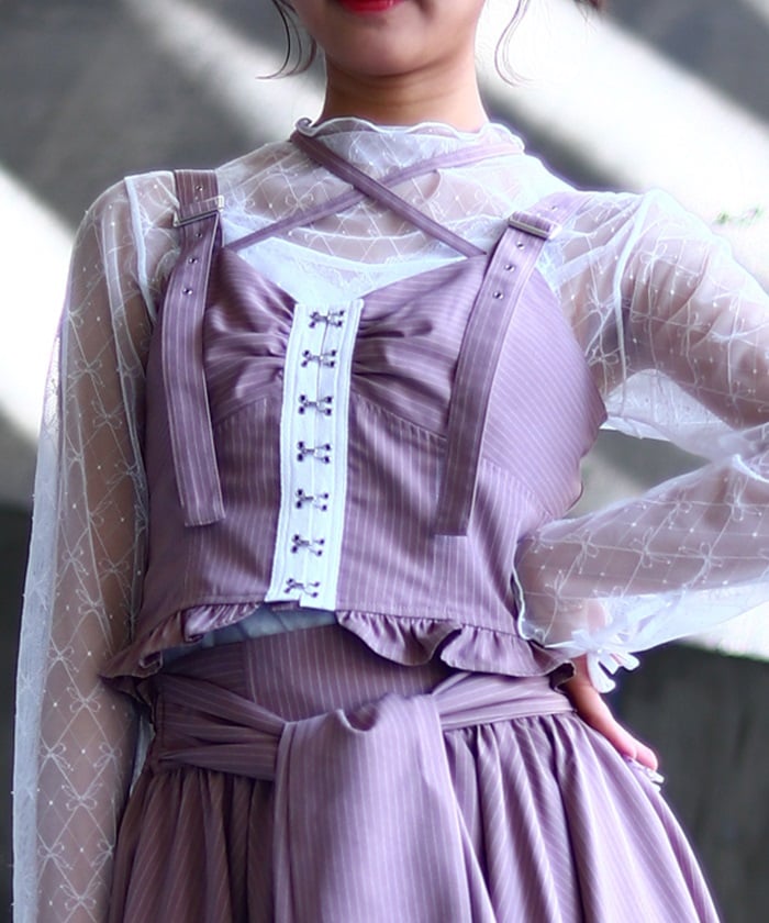 Corset Style Design Bustier