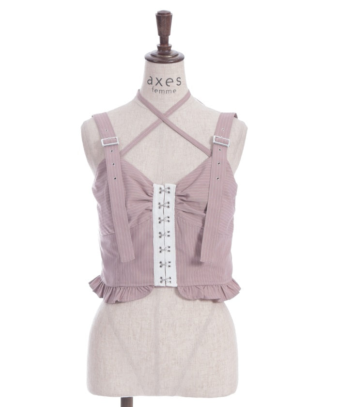 Corset Style Design Bustier