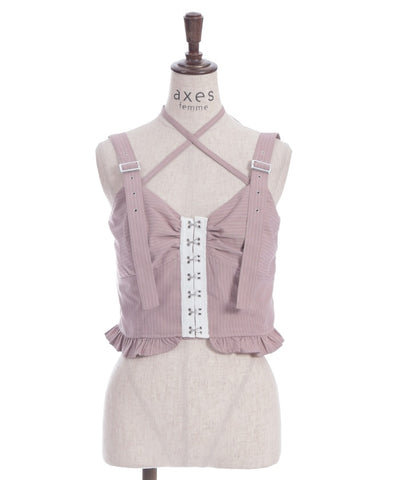 Corset Style Design Bustier