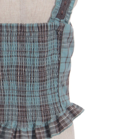 Tartan Plaid Lace-Up Bustier