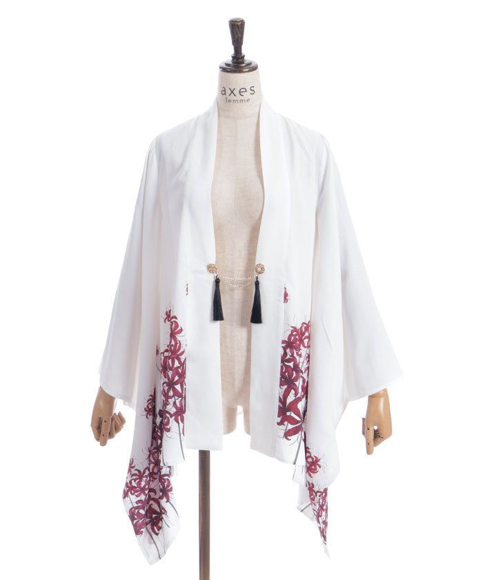 Higanbana Pattern Haori – axes femme from JAPAN