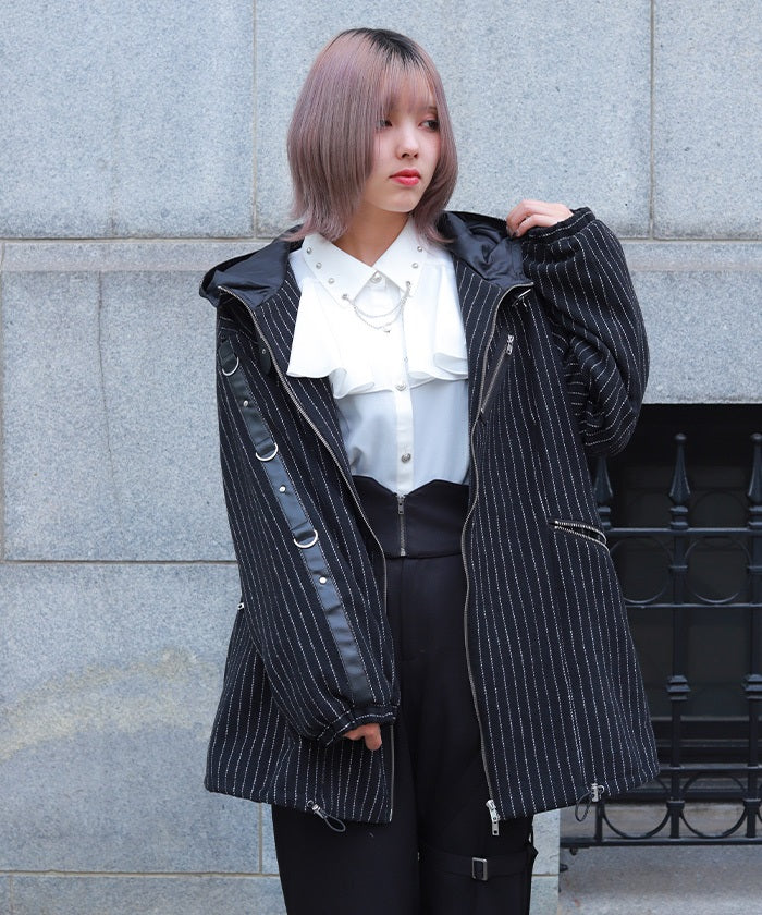 Belt Design Mod Coat