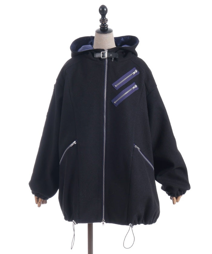 Belt Design Mod Coat