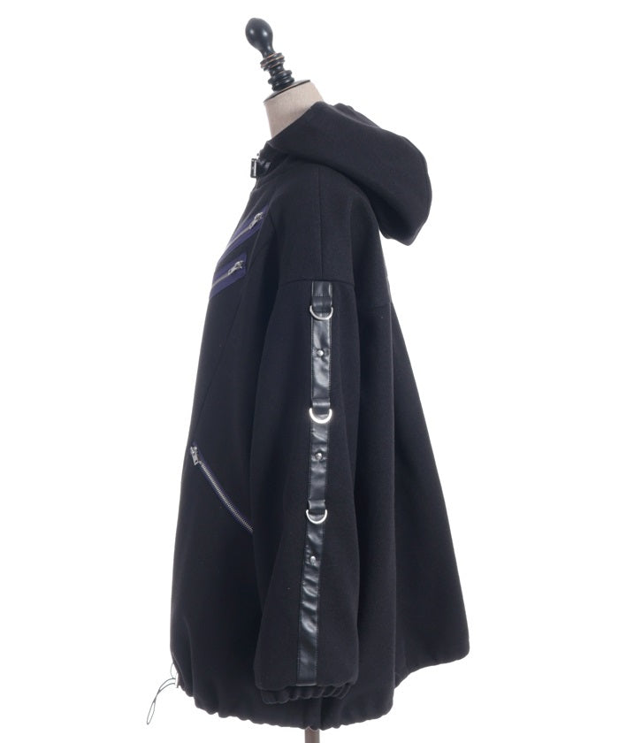 Belt Design Mod Coat