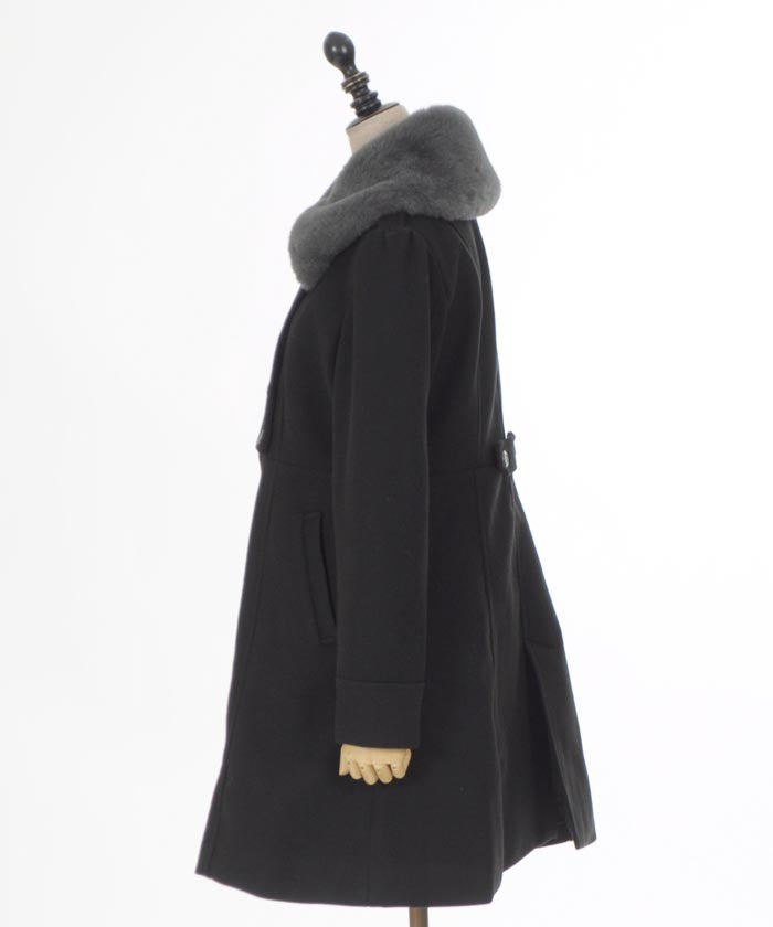 Asymmetric Military Coat – axes femme from JAPAN