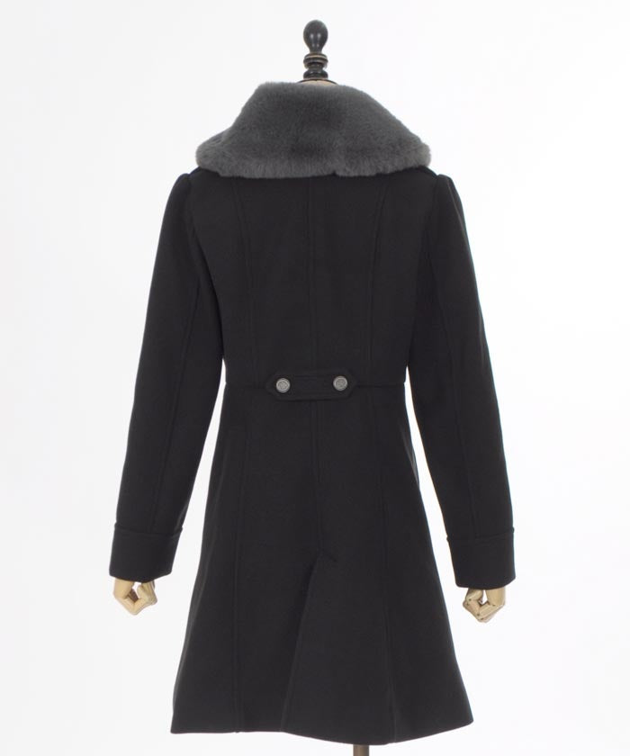 Asymmetric Military Coat