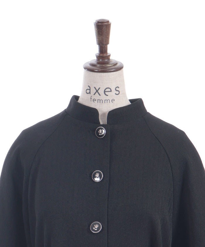 Cape Style Flare Sleeve Coat – axes femme from JAPAN