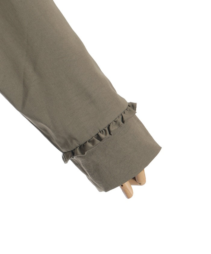 Lace-Up & Frill Mod Coat