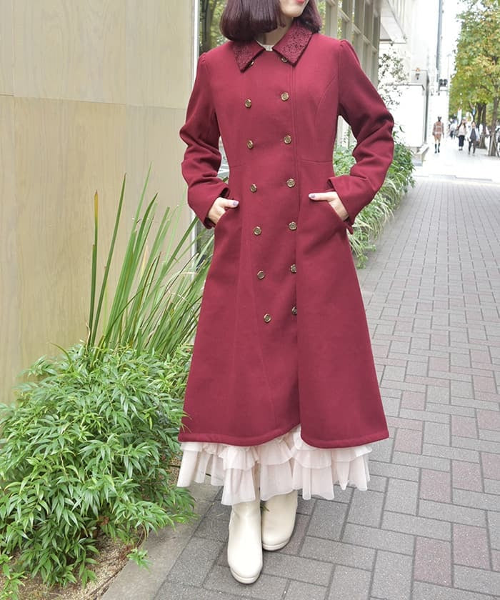 Bustle Style Long Coat