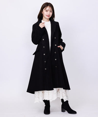 Bustle Style Long Coat