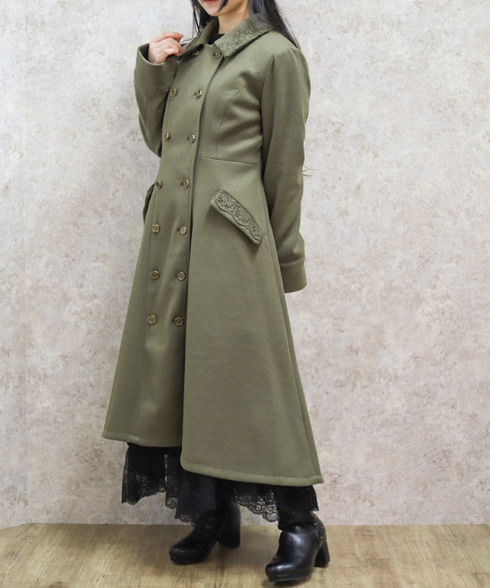 Bustle Style Long Coat