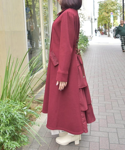 Bustle Style Long Coat