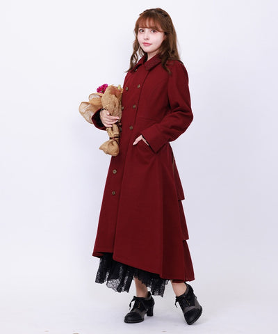 Bustle Style Long Coat