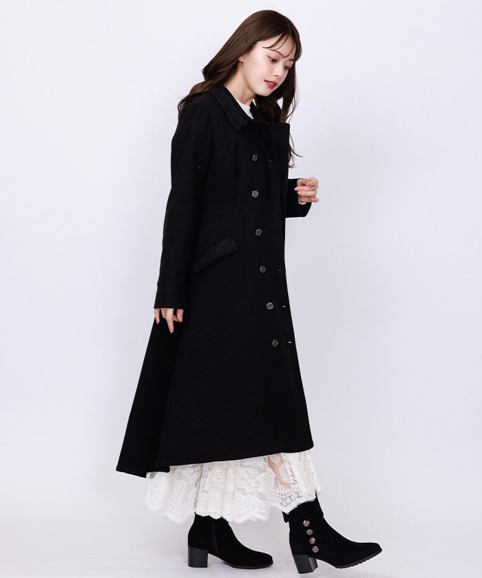 Bustle Style Long Coat