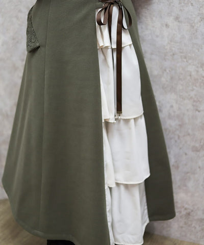 Bustle Style Long Coat