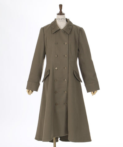 Bustle Style Long Coat