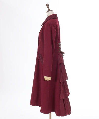 Bustle Style Long Coat