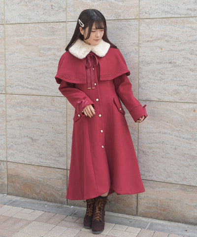 Cape Set Bustle Coat