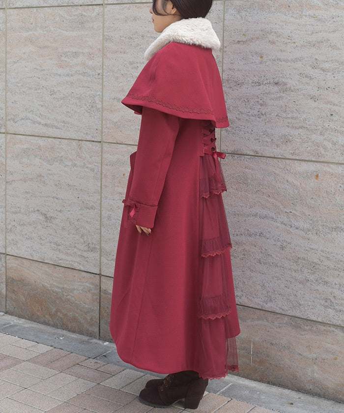 Cape Set Bustle Coat