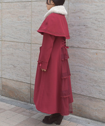 Cape Set Bustle Coat