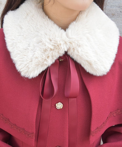Cape Set Bustle Coat