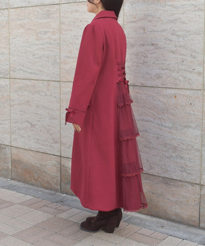 Cape Set Bustle Coat