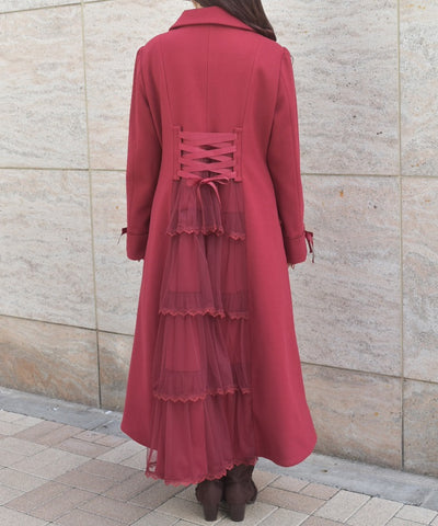 Cape Set Bustle Coat