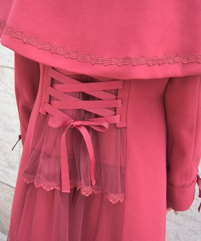 Cape Set Bustle Coat