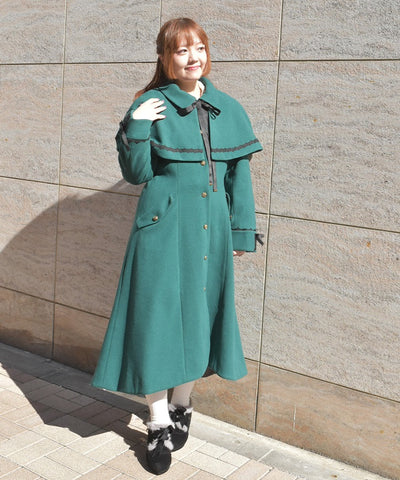 Cape Set Bustle Coat