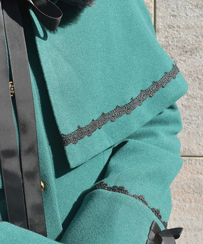 Cape Set Bustle Coat