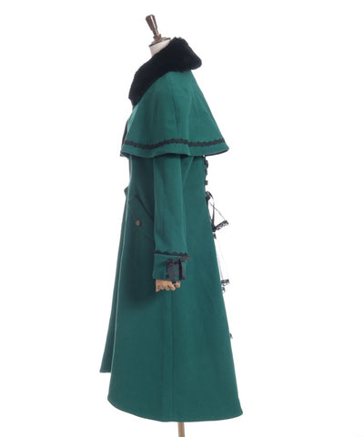 Cape Set Bustle Coat