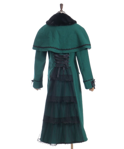 Cape Set Bustle Coat