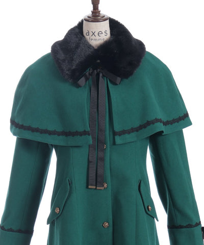 Cape Set Bustle Coat